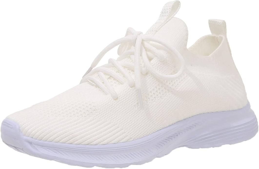 (US - 6.5) Womens Slip on Sneakers Cute Shoes for Teen