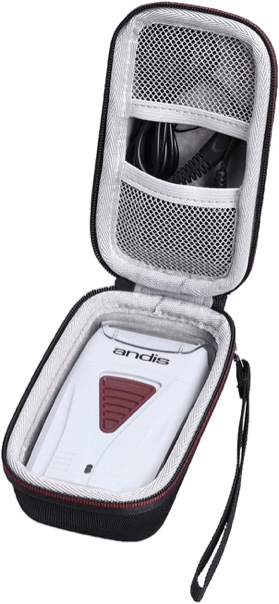 XANAD Hard Case for Andis TS-1 17235/17220 /17200/17150 /17155/17160 Pro Foil Lithium Titanium Foil Shaver - Travel Protective Carrying Storage Bag