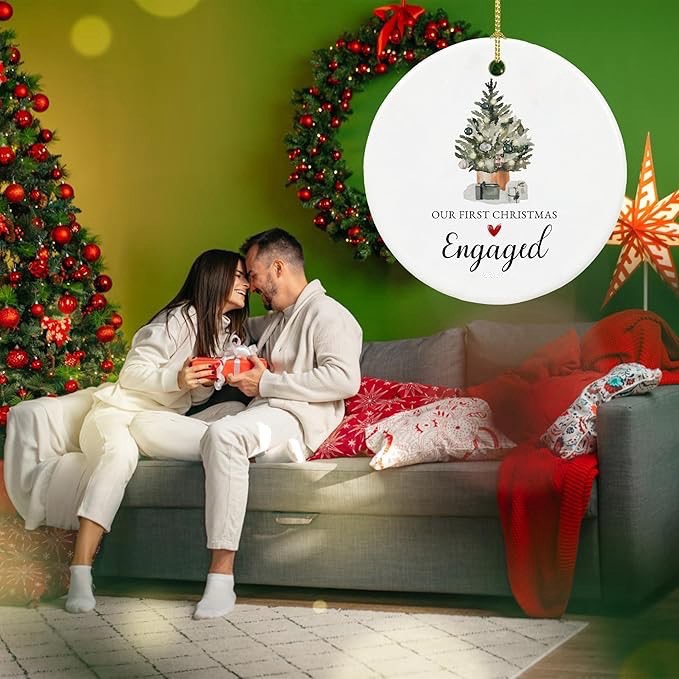 First Christmas Ornament - Get Engaged