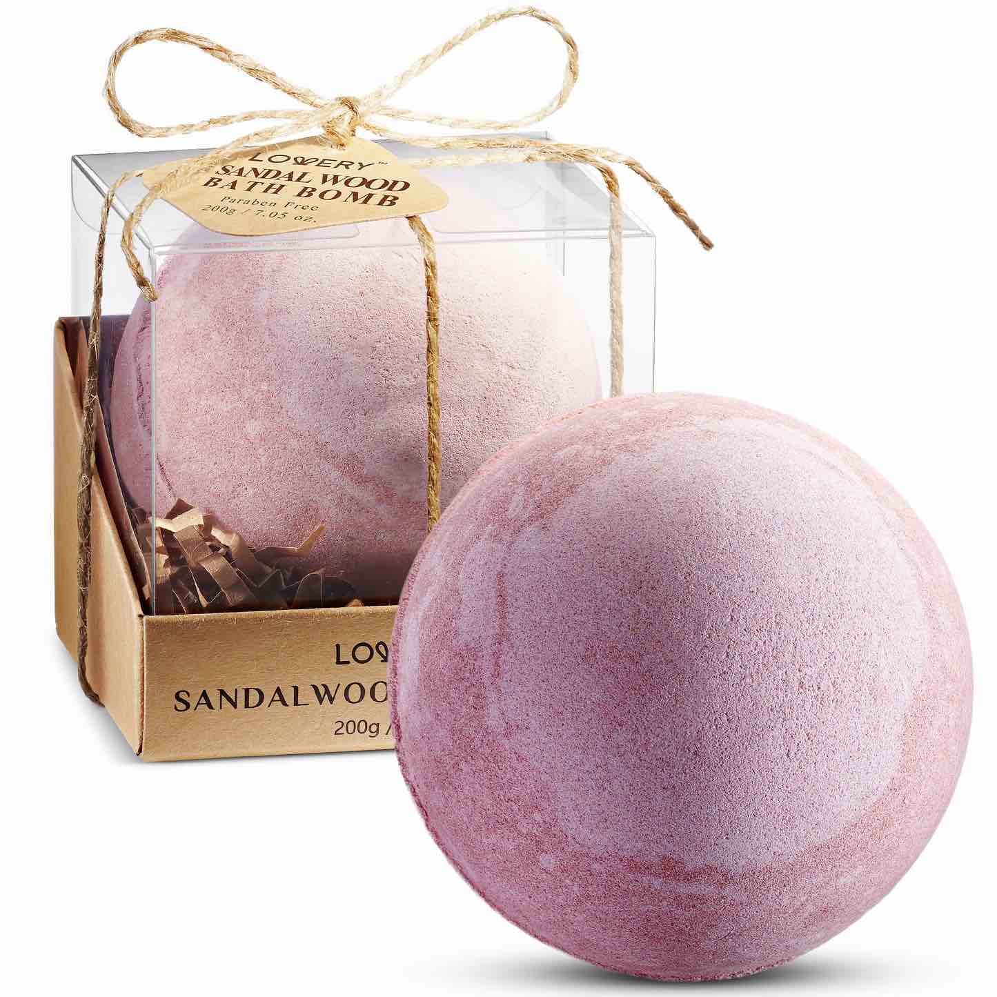 LOVERY Sandalwood Bath Bomb (7.05 oz)