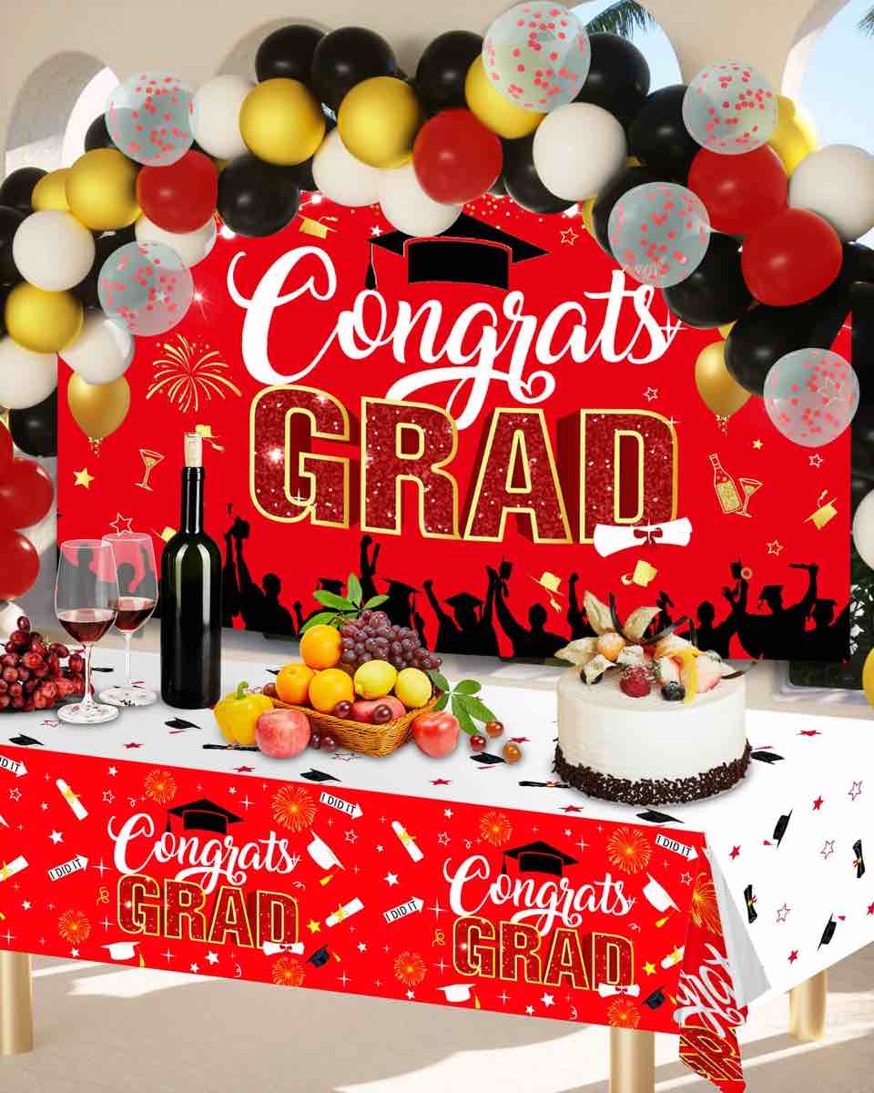 Graduation Party Decorations and Balloons 