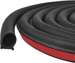 Muelnmey Universal Car Door Seal Self-Adhesive, D-Shape 26 FT Rubber Seal, Seal Truck Motor Door Cover Trunk,Weatherproof Noise Reduction and dustproof.
