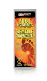Grabber Foot Warmer Heat Treat 5 Plus Hr 1 Pair, Size M/L