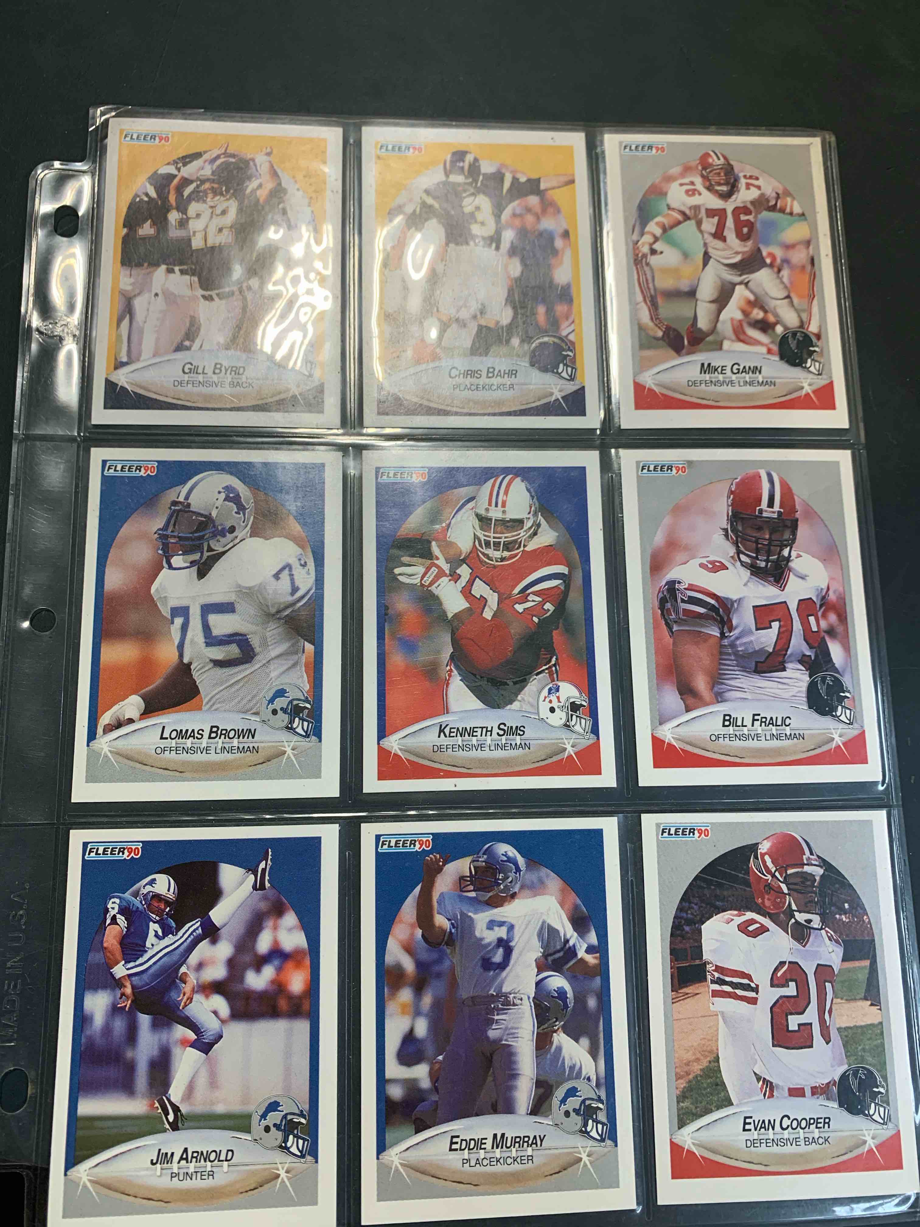 Websters FootBall Cards !!