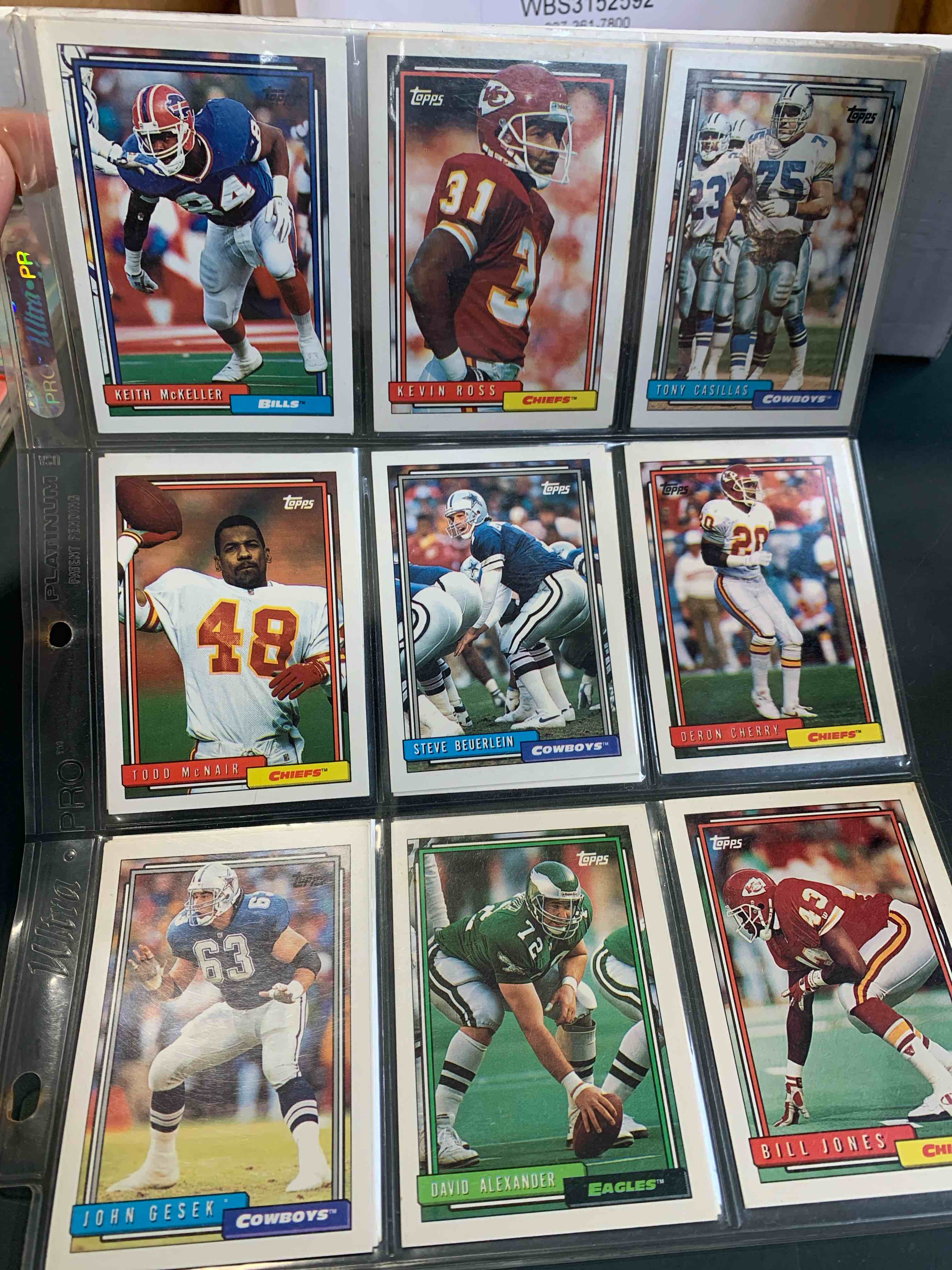 Full Page Of 90s Sports Cards!  ( 17 total)