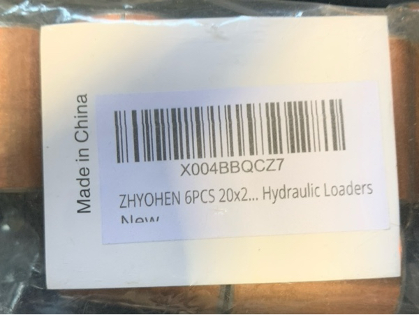 ZHYOHEN 6 Pieces 20x23x30mm Sliding Sleeve Bearing Overmoulded Oil Free Bearing Mechanical Sliding Part 