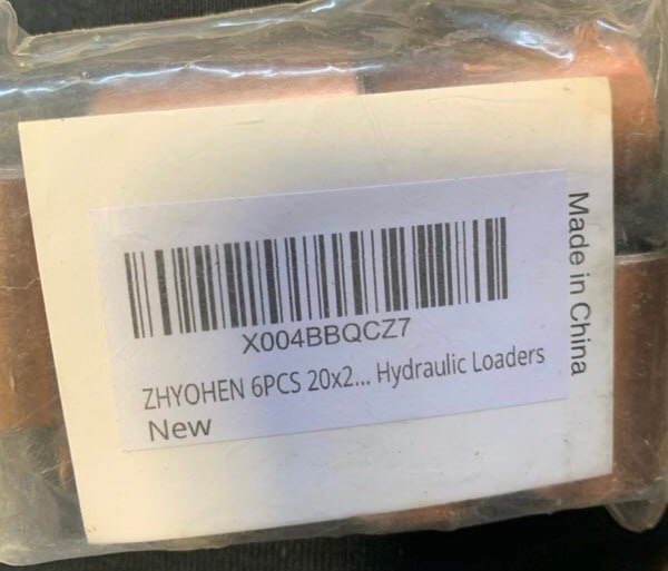ZHYOHEN 6PCS 20x23x30mm Sliding Sleeve Bearing Overmoulded Oil Free Bearing Mechanical Sliding Part 