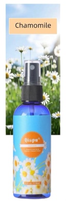 Natural Bedroom Linen Spray — Scented Room Mist with Plant Extracts, Long Lasting Freshness for Sheets, Pillows, & Curtains (9oz, Chamomile)