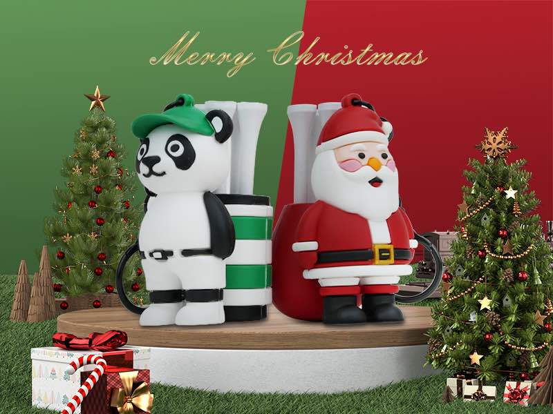 Funny Golf Tee Holder with 4 Tees, Cool Golf Accessories for Men Golf Gifts for Men Unique Golf Gadgets Golf Gear Unique Golf Bag Accessories