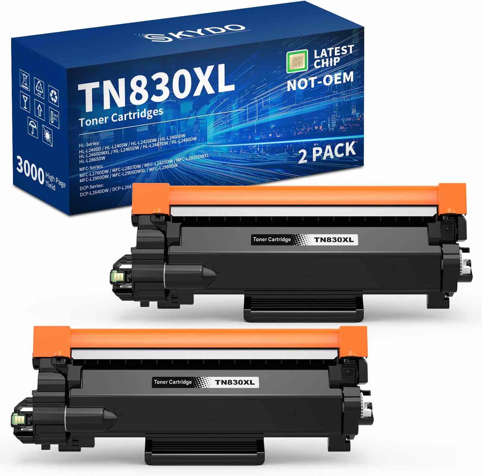 tn830xl tn830 830xl toner for brother printer hl-l2460dw dcp-l2640dw replacement for brother tn830 x