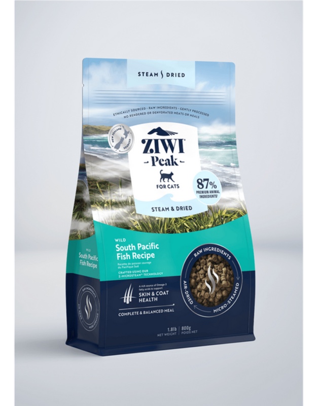 ZIWI Peak Cat Steam-Dried South Pacific Fish 1.8lb