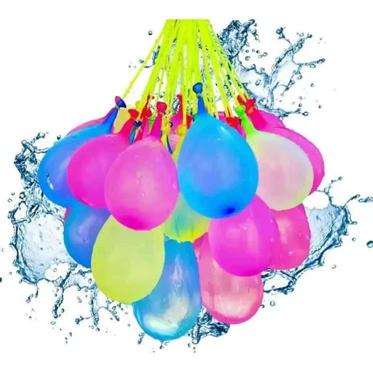 5 PCS Water Balloons Self Sealing Quick Fill Instant Water Balloons, Colorful, Outdoor Sport Party