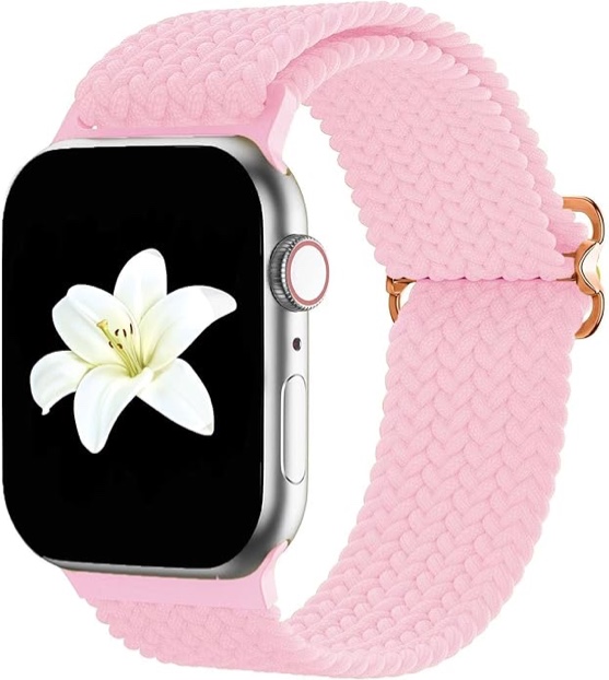 Band Compatible with Apple Watch 38mm 40mm 41mm,Nylon Sport Strap for IWatch Series Ultra 9/8/7/6/5/4/3/2/1 SE