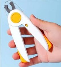 Dog Cat Claw Trimmer, Orange White