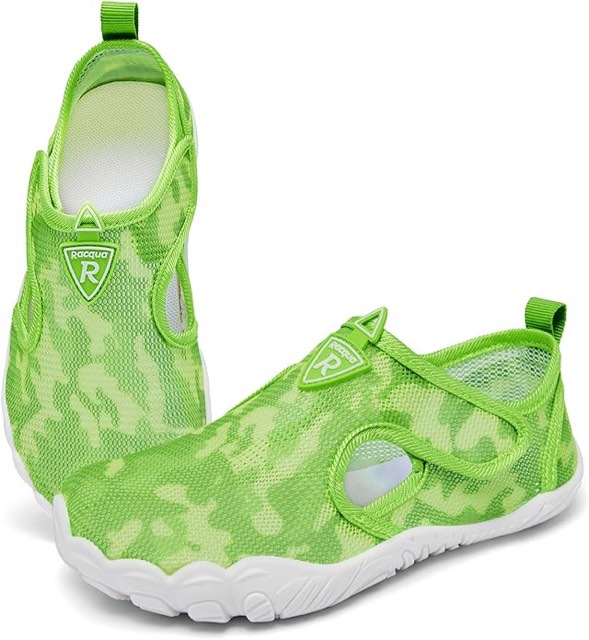 Racqua Kids Water Shoes Beach Swim Breathable Quick Dry Shoes for Boys Girls (Little Kid/Big Kid)