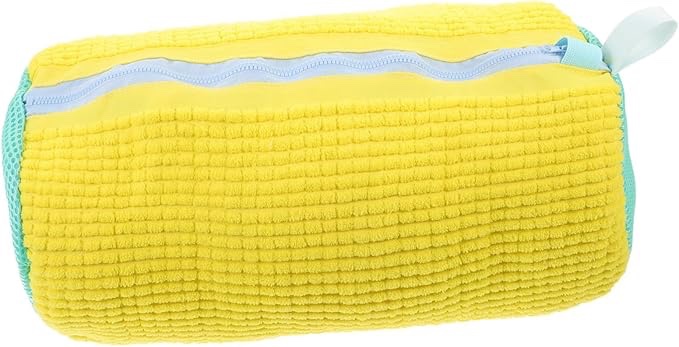 Shoe Washing Bag for Washing Machine, Laundry Wash Bag for Washer and Dryer, Reusable Shoe Washing Bag for All Shoe Types and Sizes, Makes Housework Easier (Yellow 1 Pack)