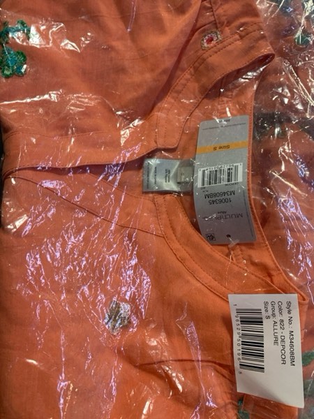 (Small) Multiples Allure Chinese Collar Polo Shirt
