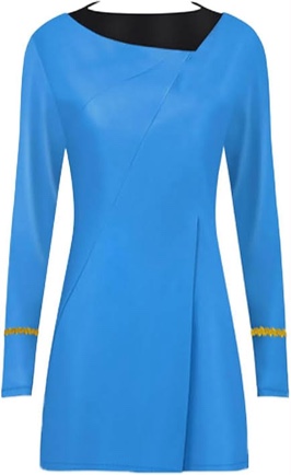 Starfleet Uniform,Starsship Captain Officer Duty Dress,Women's Star Series Costume Dress Uniforms