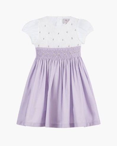 (Size 13-14Y) Girls Smocked Dress