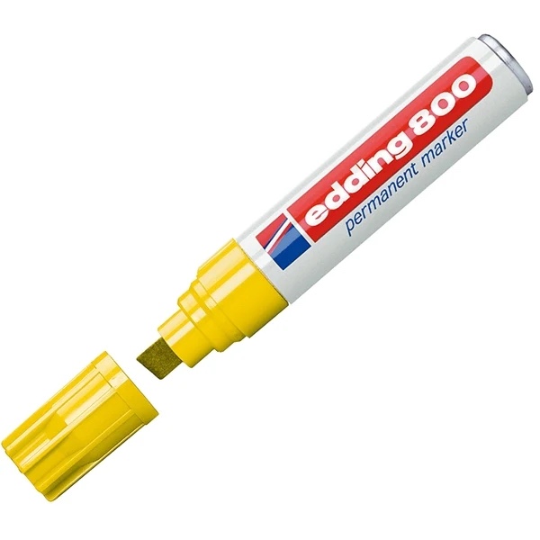 EDDING 800 Permanent Marker (Yellow)