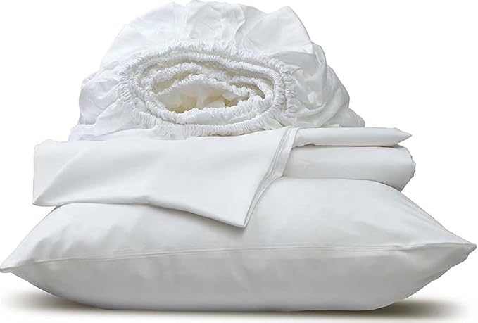 Glarea Microfiber 4 Piece Bed Sheets Set with 2 Pillowcase, 1 Flat Sheet, 1 Fitted Sheet (Dark Grey, Queen) Dark Grey Queen