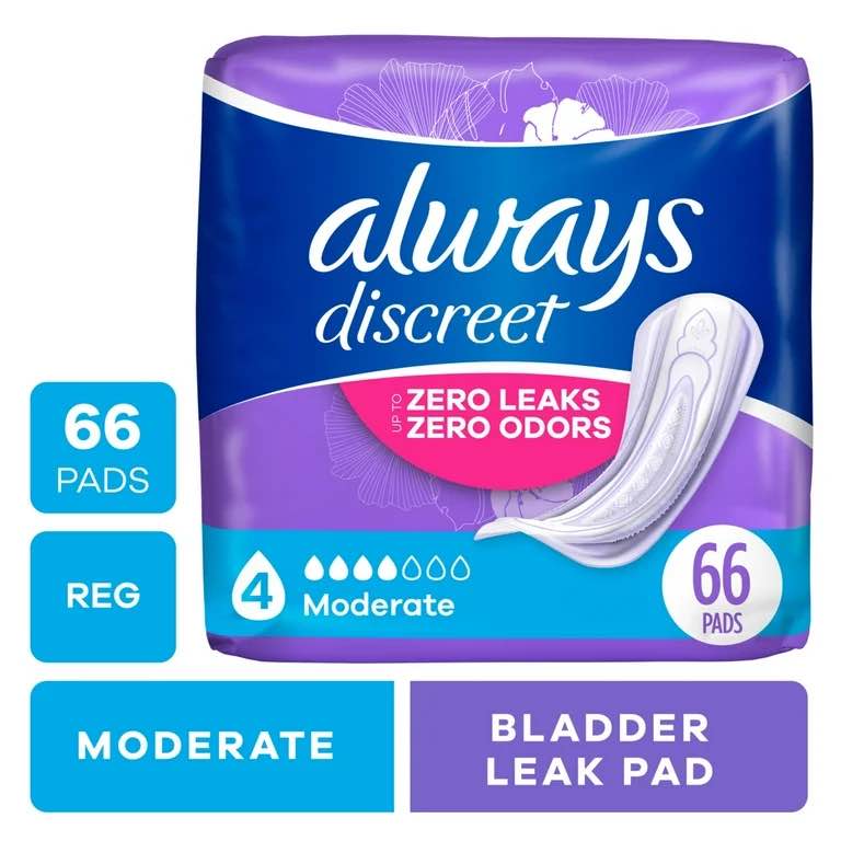 Always Discreet Moderate Incontinence Pads