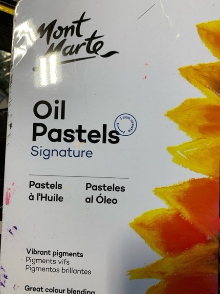 Monte Marte Oil Pastels Signature