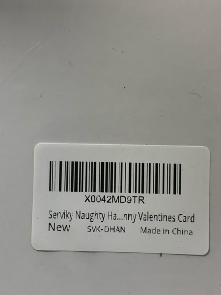 Serviky Naughty Happy Valentine’s Day Card for Husband Wife, I’d Rather Have Snoring Beside Me Love Card for Him Her, Funny Valentines Card