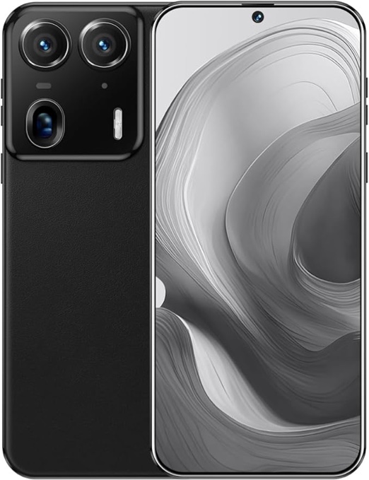 Sefwon E50 Ultra 5G Unlocked Phones 2024 Android 13 Cell Phone 24MP+50MP Camera 6.8-inch HD Screen 8GB+256GB 8-Core Dual SIM Smartphone 6800 mAh Long Battery Android Phone(Graphite Black)