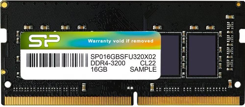 Silicon Power Laptop Memory 1 x 16GB, 3200 MHz, DDR4-RAM, SO-DIMM
