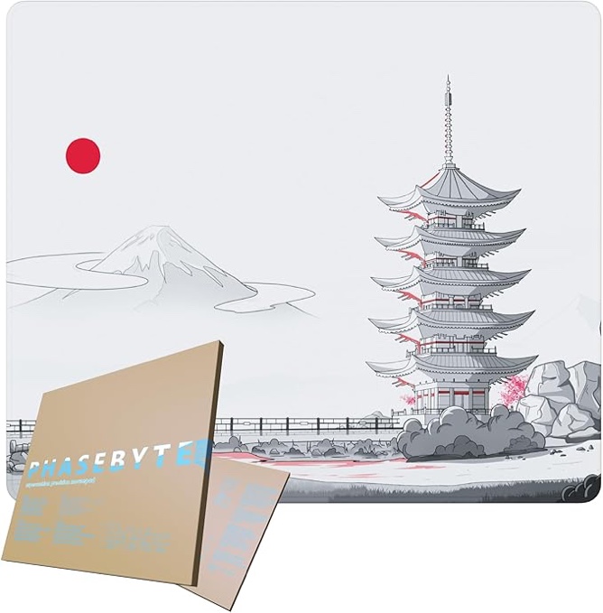PhaseByte Pagoda Falls Gaming Mouse Pad 