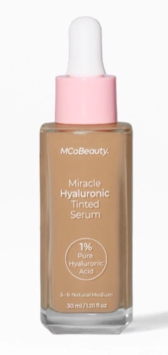 MCoBeauty Miracle Hyaluronic Tinted Serum in shade 5-6 Natural Medium