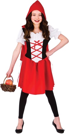 Girl Red Costume X-Large(11-12 Years)