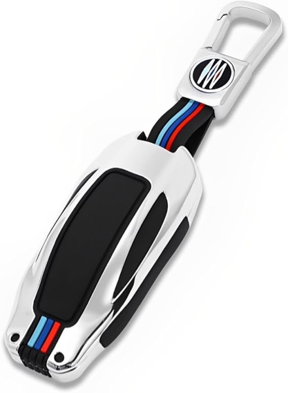 YONUFI for Tesla Key Fob Cover Case, Metal Shell Smart Key Holder protector Compatible for Tesla Mod