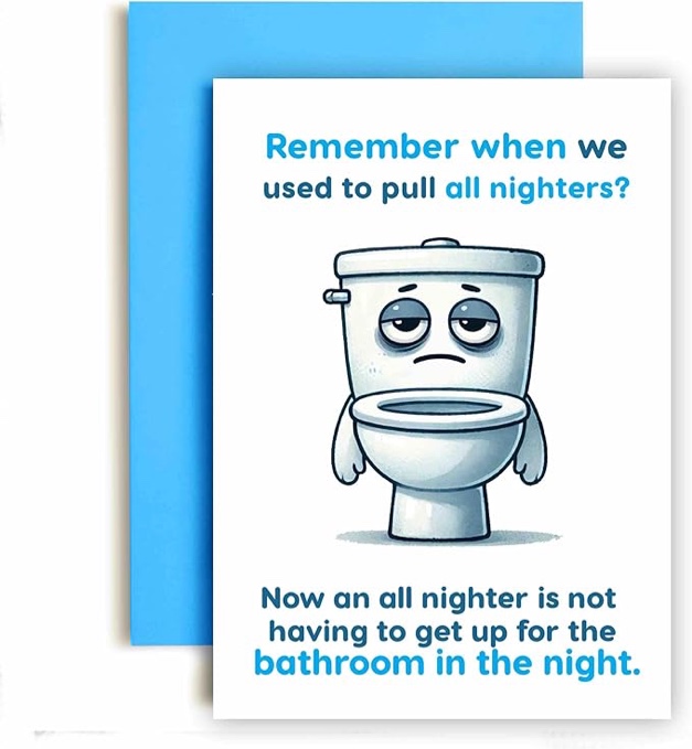 Huxters Funny Birthday Card for Him Men and Her Women Birthdays Are Like Pizza Still Good - Rude Gre