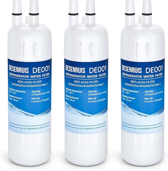 W10295370A, EDR1RXD1 Water Filter, W10295370A Water Filter Replacement, Compatible With Everydrop Fi
