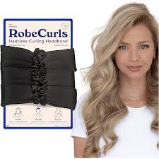 Heat-Free Curling Kit - No-Heat Rollers for Effortless Curls | Overnight Hair Curlers for Natural Wa