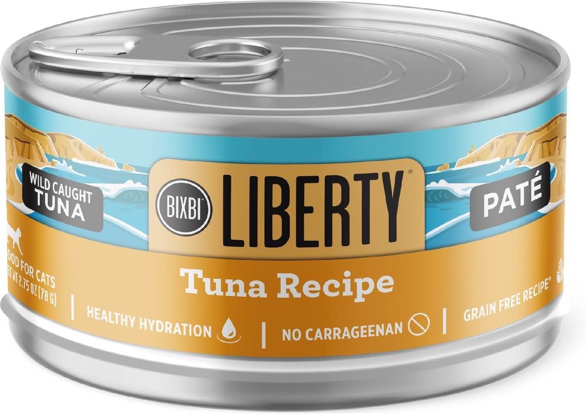 Liberty Tuna Pate Recipe Grain-Free Wet Cat Food, 2.75-oz can, case of 24