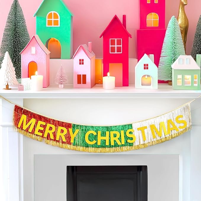 HOUSE OF PARTY Let's Get Smashed Halloween Banner - Indoor Halloween Party Decoration with Pumpkin Designs - Perfect for Mantle, Halloween Party Favors and Decorations