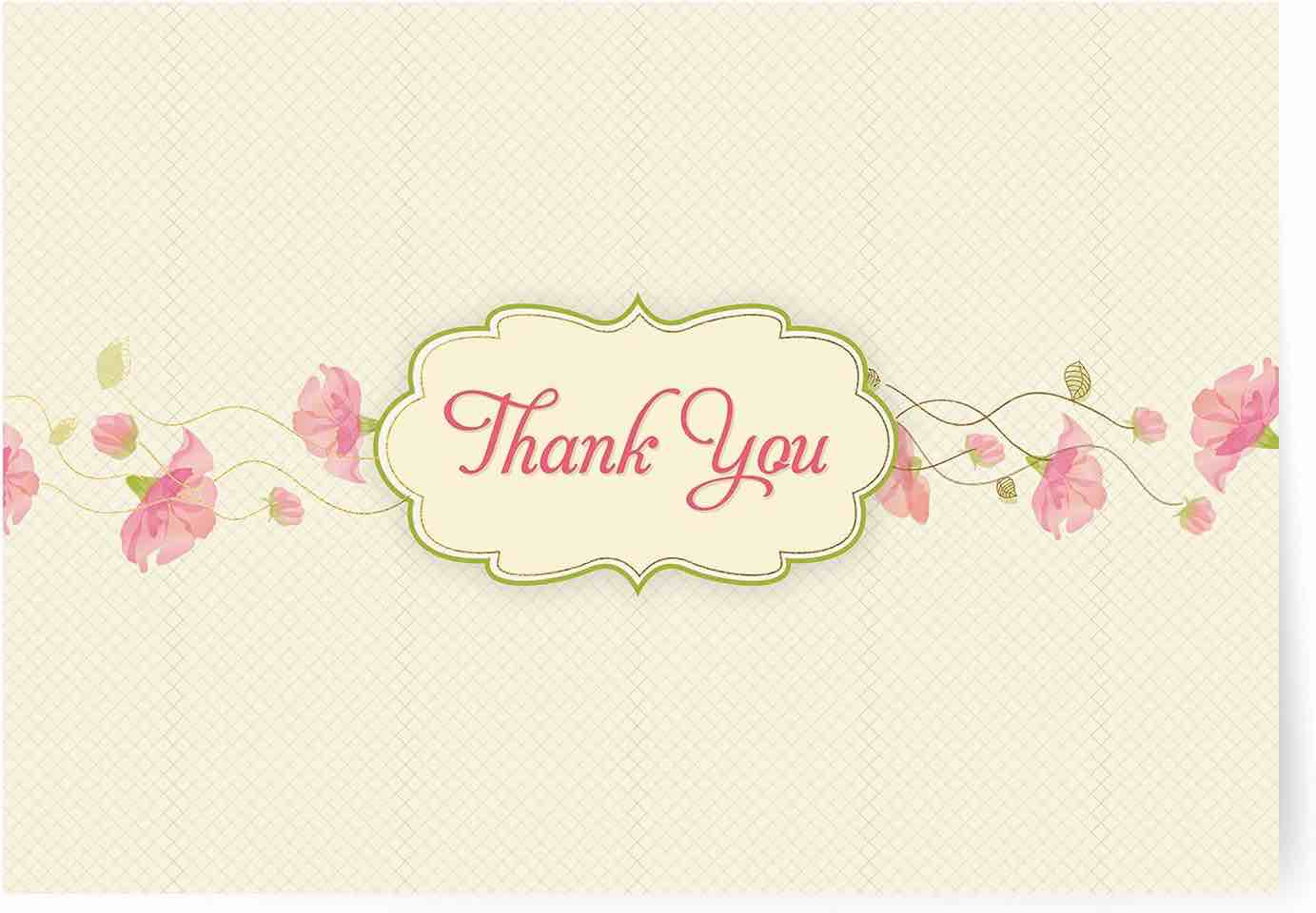 Designer Greetings Thank You Cards, Only Takes a Moment to Say Thank You Message for Any Occasion (8