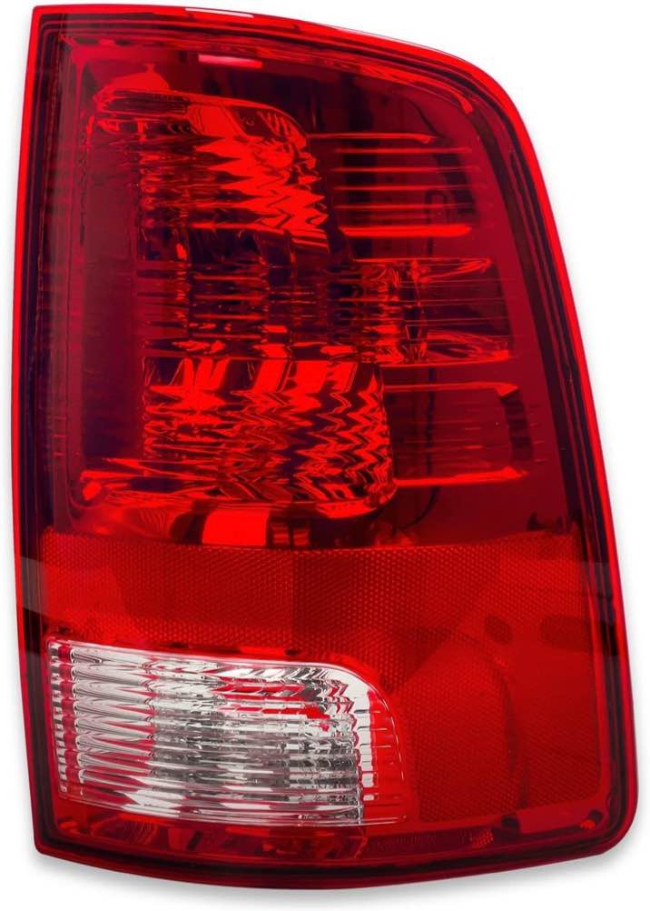 RANSOTO Tail light Compatible with 2009-2018 Dodge Ram 1500 2500 3500 Replace CH2819124 Smoke Red Re