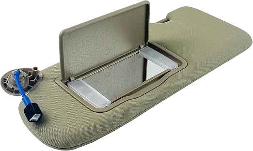 Neopaftu Sun Visor Left Driver Side Fit for Honda CRV CR-V 2017 2018 2019 2020 2021 2022, Replace 83280-TLA-A12ZB Beige