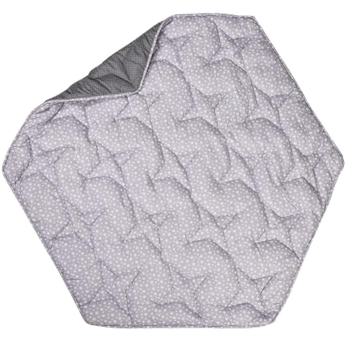 ChildLike Behavior Baby Play Mat - Foldable Hexagon Floor Mat For Infant & Toddler - Soft Cushion Crawling For Kids Activity - Portable For Indoor