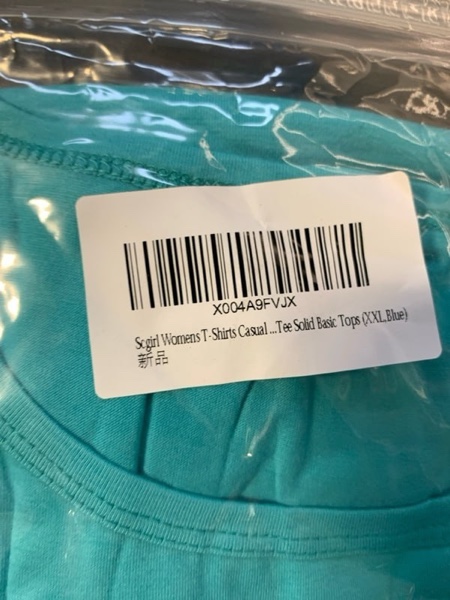 Scgirl Womens T-Shirts Casual Short Sleeve Crew Neck T Shirts Loose Fit Tee Solid Basic Tops