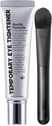Perfection Eye Tightener with Brush - Instant Firming Primer with Hyaluronic Acid & Vitamin E, Tempo