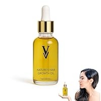 VALEVA Golden Oil Hair Growth Oil, Premium Hair & Body Treatment With Argan & Jojoba, Nourishing Dry