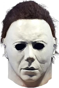 LAMZZP Michael Myers Mask Halloween Mask,Scary Halloween Mask Latex Full Head Masks Costume Horror M
