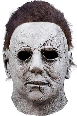 LAMZZP Michael Myers Mask Halloween Mask,Scary Halloween Mask Latex Full Head Masks Costume Horror M