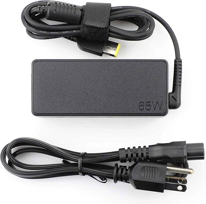 For Lenovo ThinkPad 65W Laptop AC Adapter Charger 0A36258 (Slim Tip) 20V 3.25A