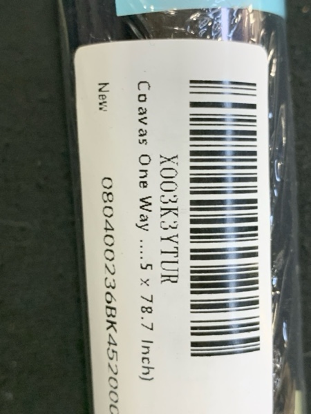 Condition photo showing New/Like New for Coavas One Way Privacy Window Film Reflective Window Tint for Home,Static Cling Mirror Heat Blocking Covering See Out Not in,Anti-Uv House Daytime Privacy, Blue-Silver,17.5x78.7 in 17.5 x 78.7 Inch Blue